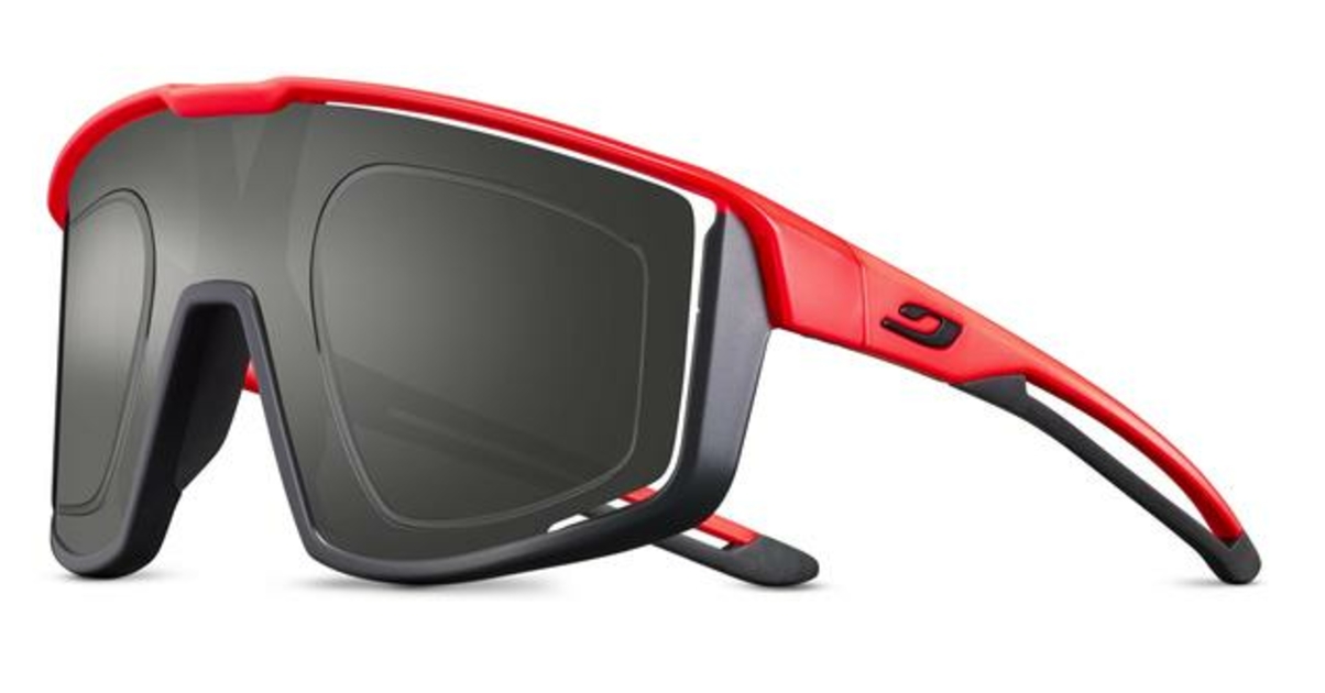 Lunettes De Sport Enfant Rouges – BRT Bounce – Protection + Correction – Verres Vision